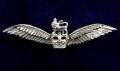 EIIR Army Flying Badge (Pilot Wings) Silver Brooch.