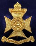WW1 9th County of London Battalion, Queen Victoria's Rifles Silver Gilt Sweetheart Brooch.