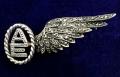 Royal Air Force Air Electronics Brevet Wing Silver & Marcasite RAF Sweetheart Brooch.