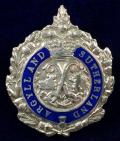 WW1 Argyll & Sutherland Highlanders, 1916 Hallmarked Silver Scottish Regimental Sweetheart Brooch by Lambourne & Co.