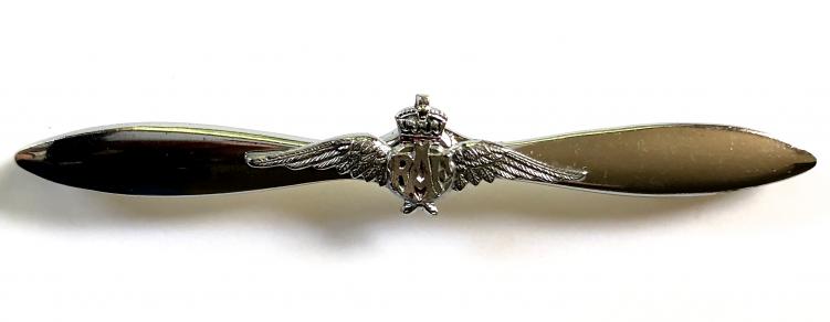 Royal Air Force pilots wing RAF aircraft propeller sweetheart brooch