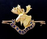 Royal Navy Ship HMS Canada gold sweetheart brooch