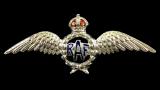 Royal Air Force Pilot's Wing silver RAF sweetheart brooch Thomas Lyster Mott