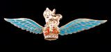 WW2 1st Glider Pilot Wings / Army Flying Badge silver pin brooch