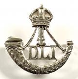 Durham Light Infantry silver sweetheart brooch by Thomas Lyster Mott