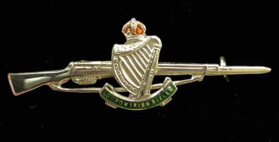 18th Battalion London Irish Rifles regimental brooch