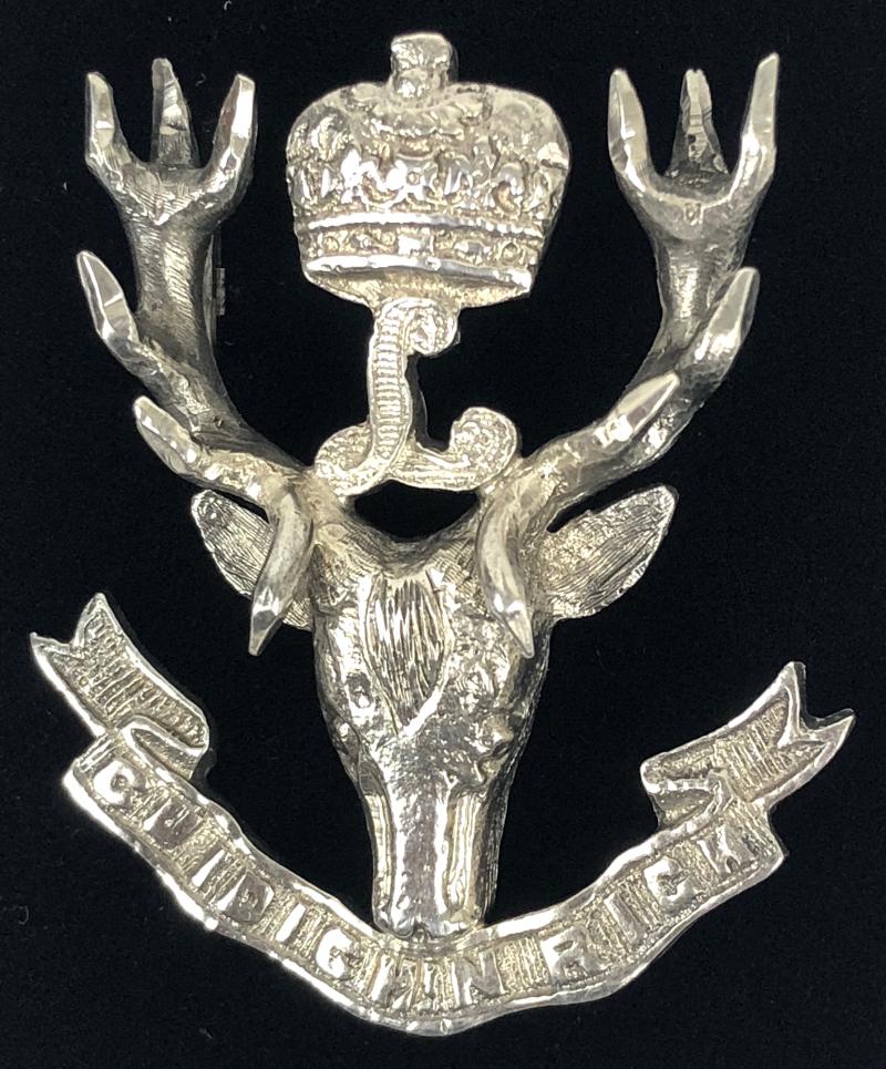 WW1 Seaforth Highlanders 1915 hallmarked silver sweetheart brooch