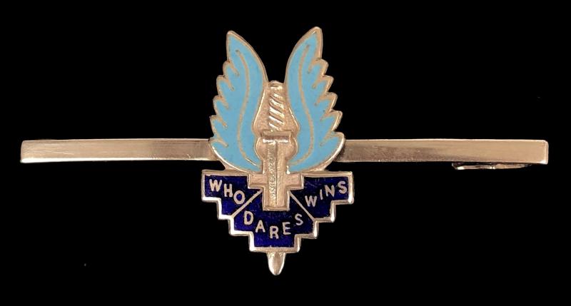 Special Air Service silver and enamel SAS regimental brooch