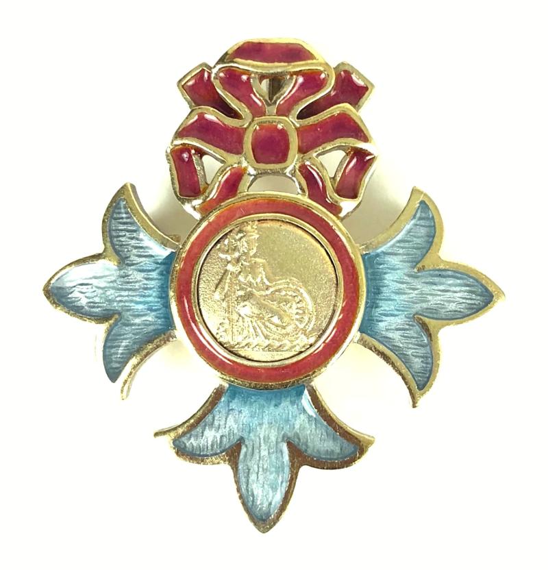 The British Empire Brooch CBE OBE & MBE by Norman Grant