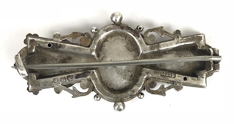 Royal Naval Division RND Medical Unit 1914 Hm Silver Sweetheart Brooch